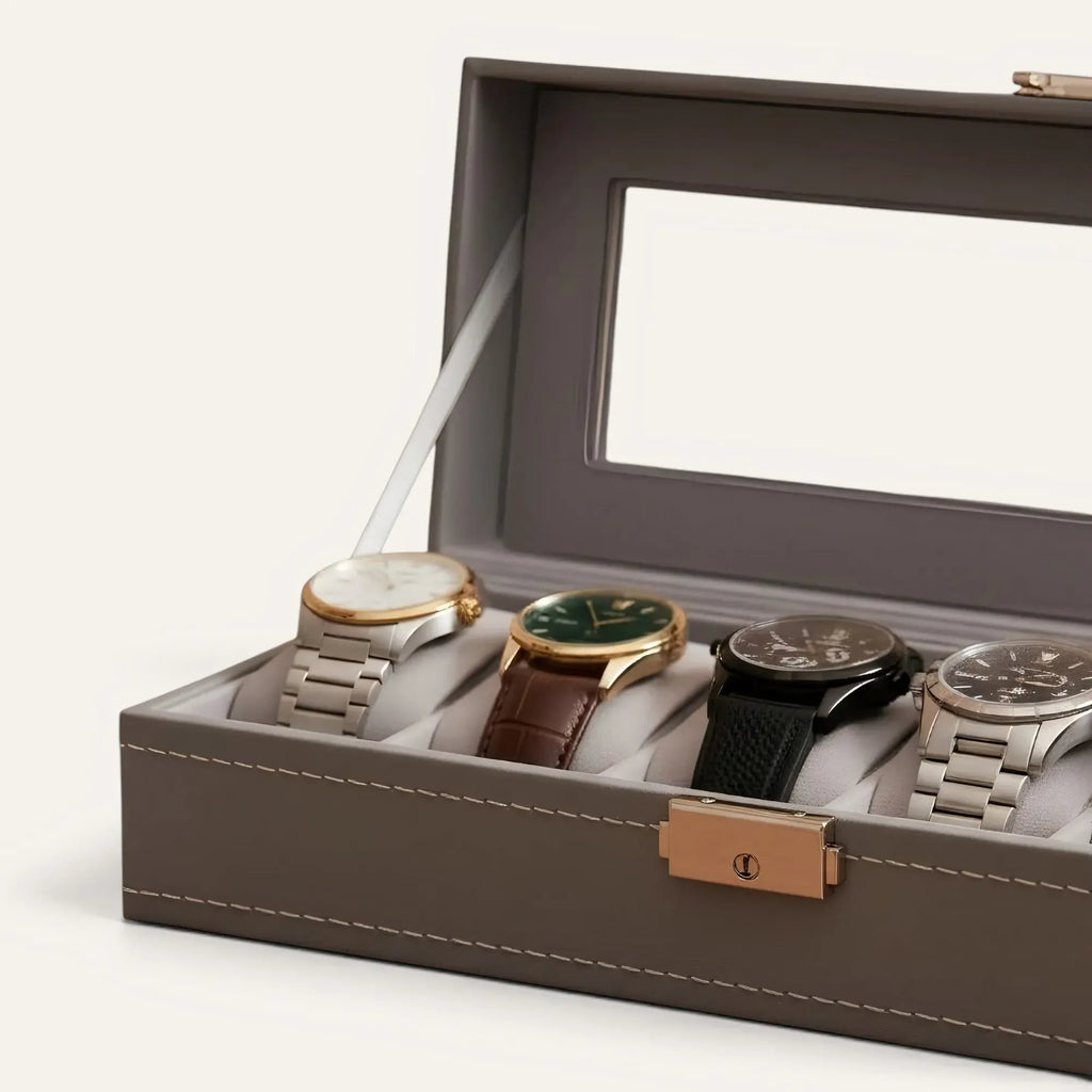TRLIOR Boîte à Montres Cuir