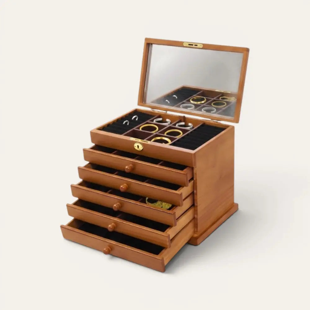 TRLIOR Boîte à Bijoux Tiroirs