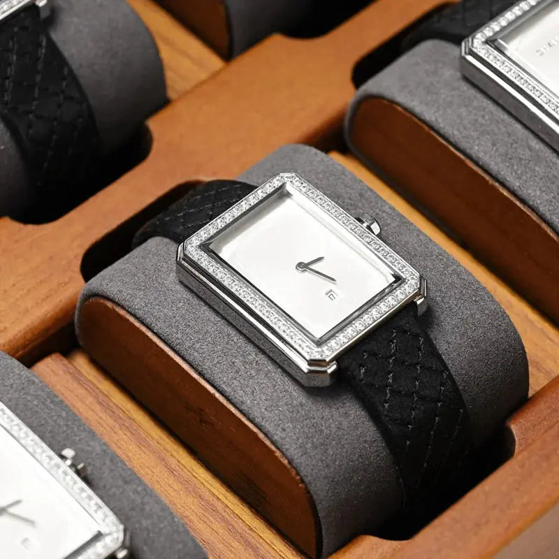 TRLIOR Boîte à Montres Bois Massif