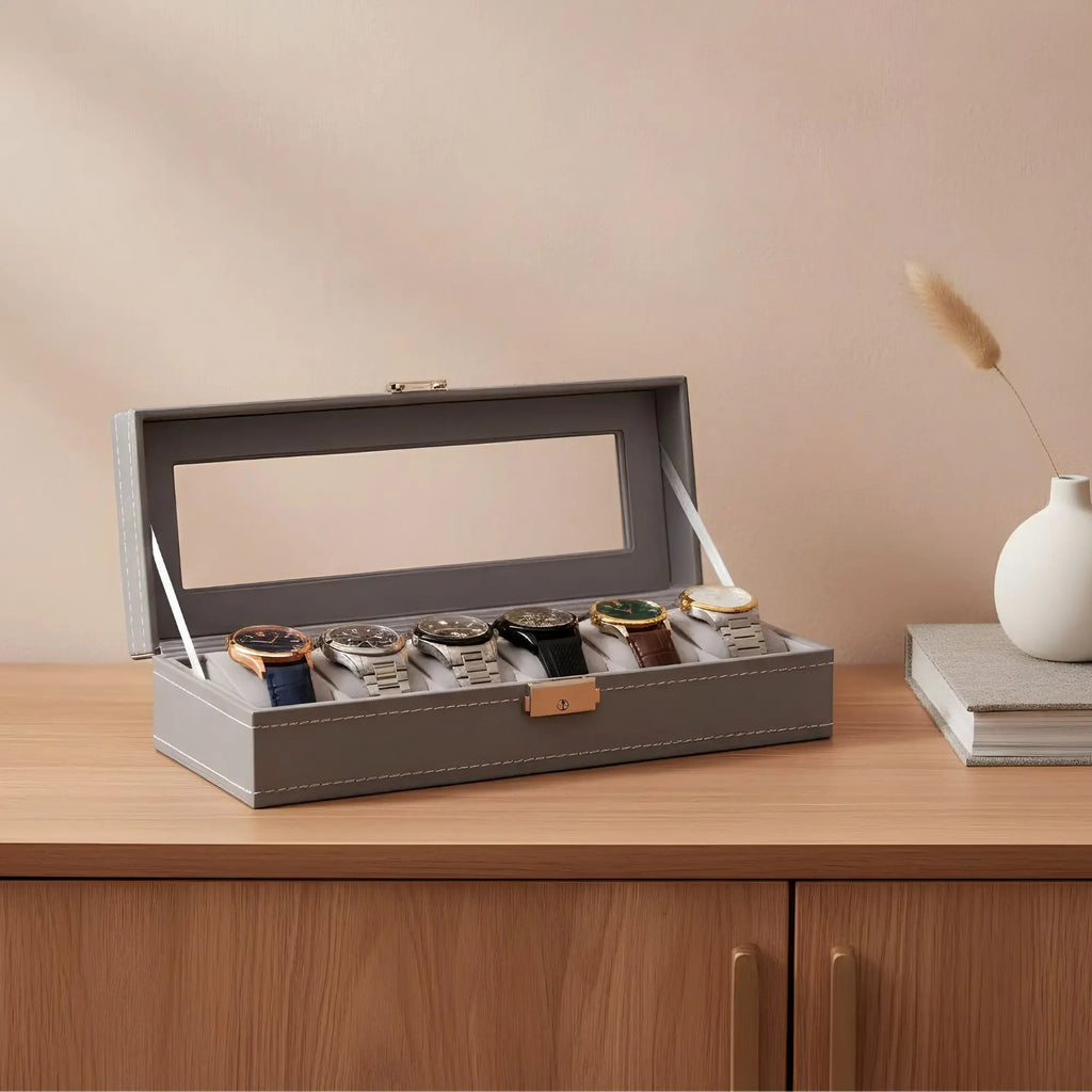 TRLIOR Boîte à Montres Cuir