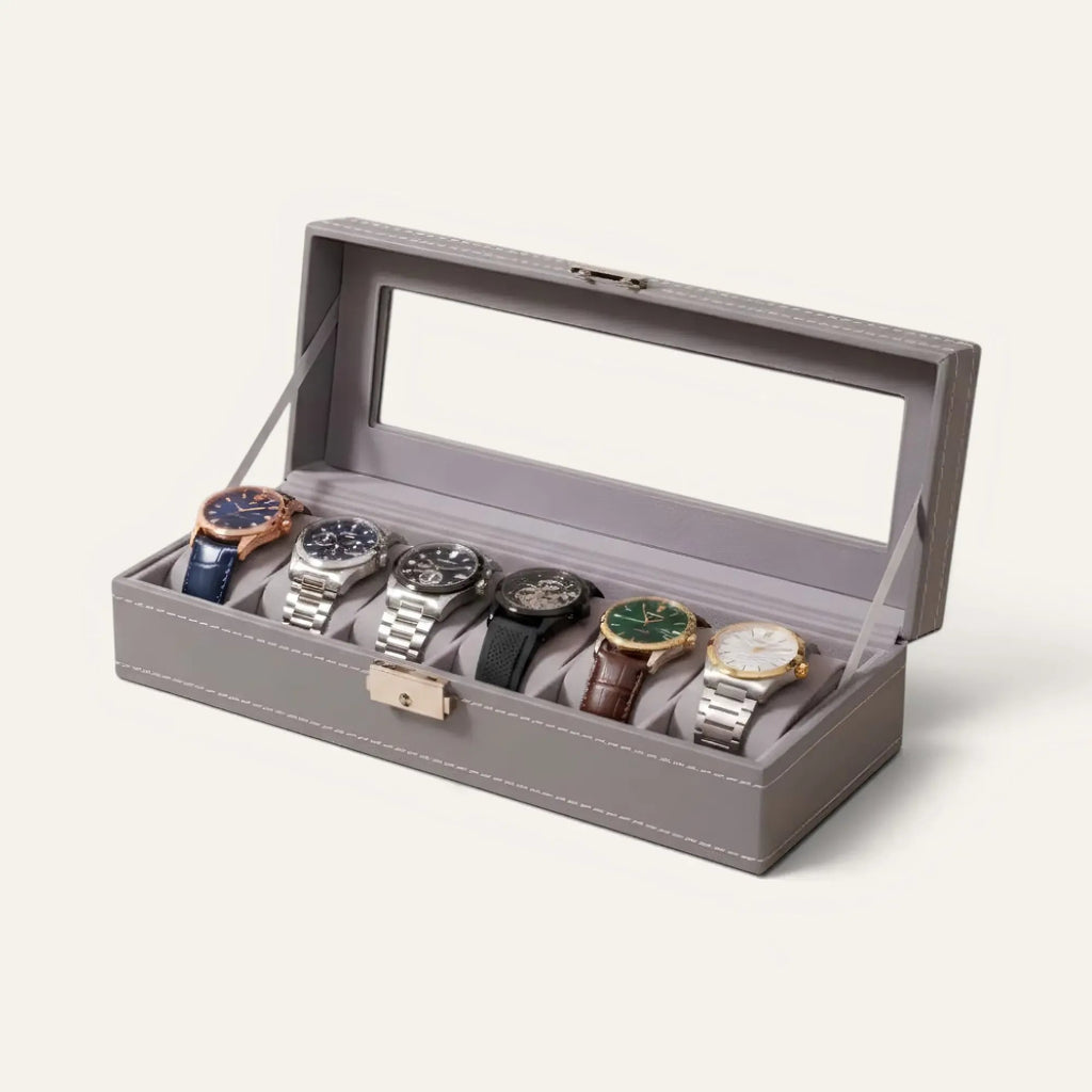 TRLIOR Boîte à Montres Cuir