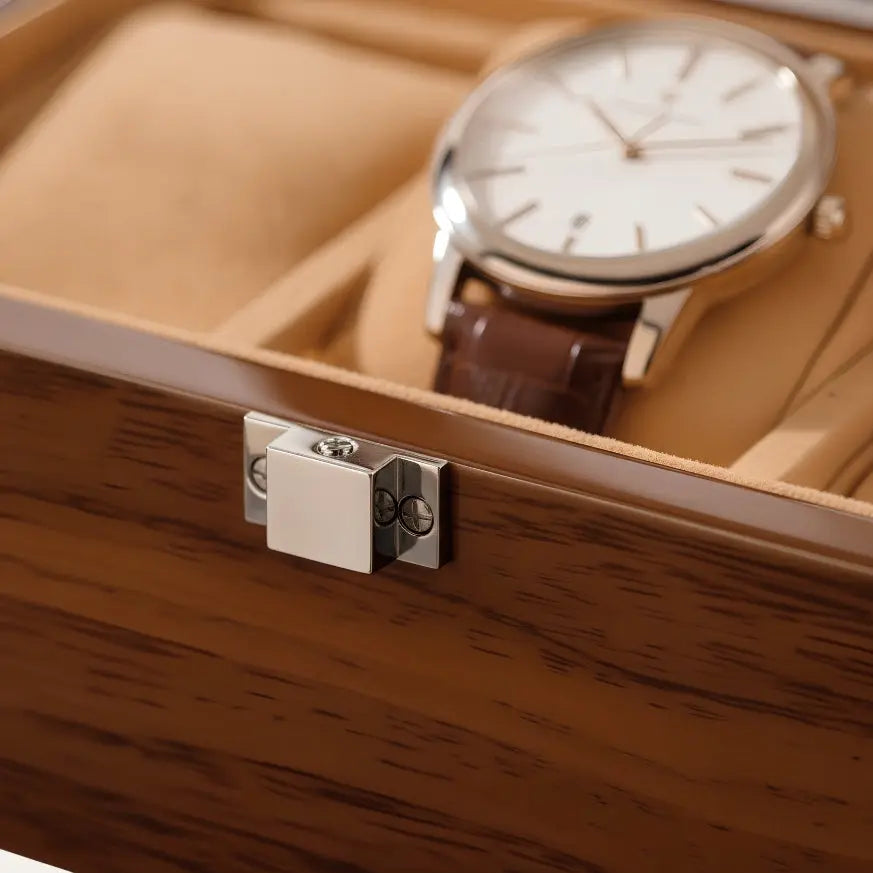 TRLIOR Boîte à Montres en Bois Laqué