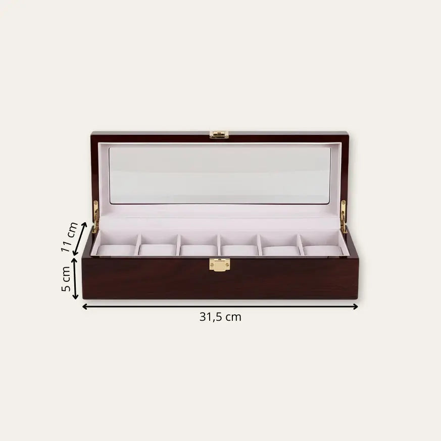 TRLIOR Boîte de Rangement pour Montres