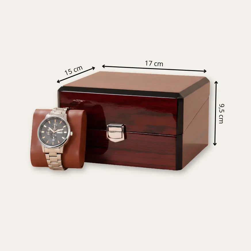 TRLIOR Boîte Montre Écrin Bois