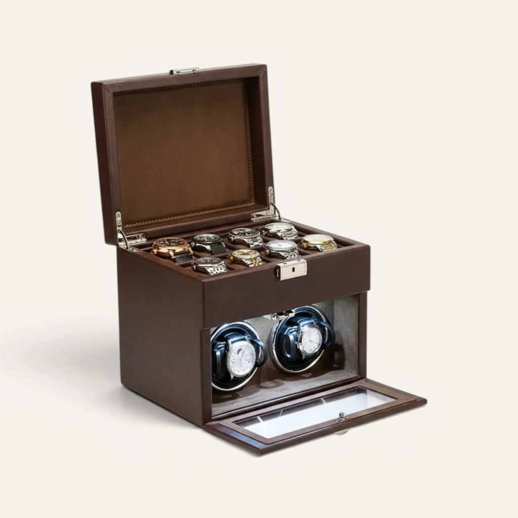 TRLIOR Boîte Montres Remontoir Automatiques