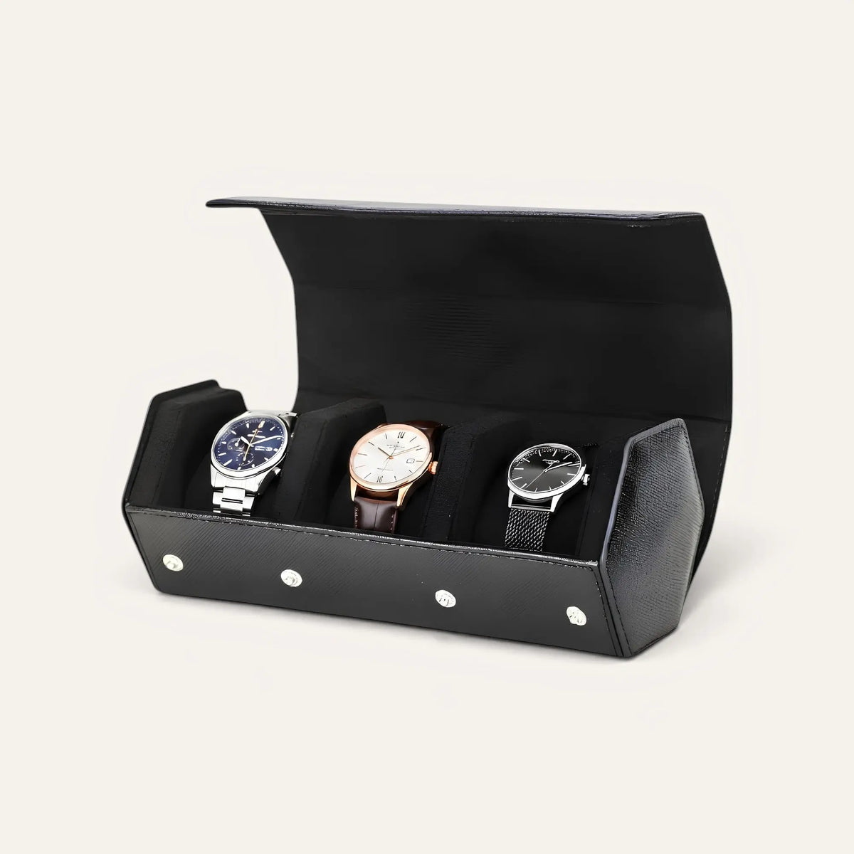 TRLIOR Boîte Montres Voyage Cuir