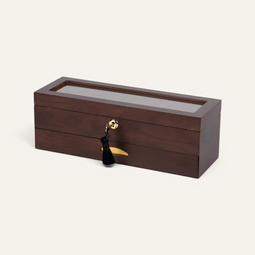 TRLIOR Boîte Rangement Montres Bois