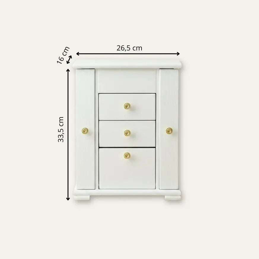 TRLIOR Coffret à Bijoux avec Miroir