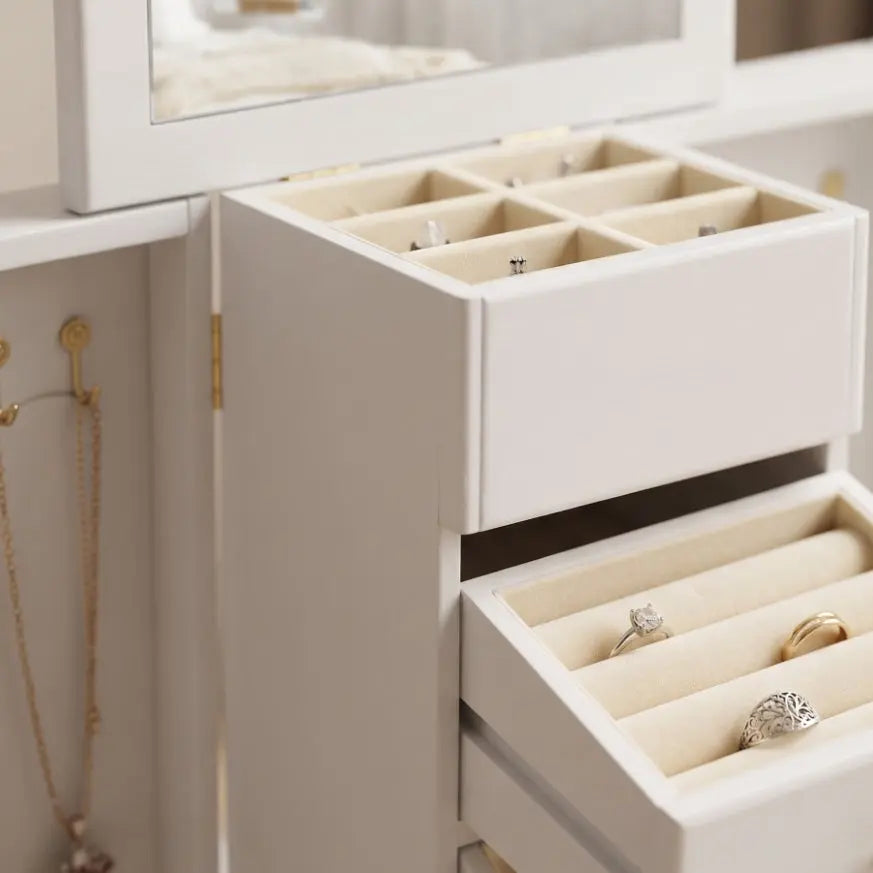 TRLIOR Coffret à Bijoux avec Miroir