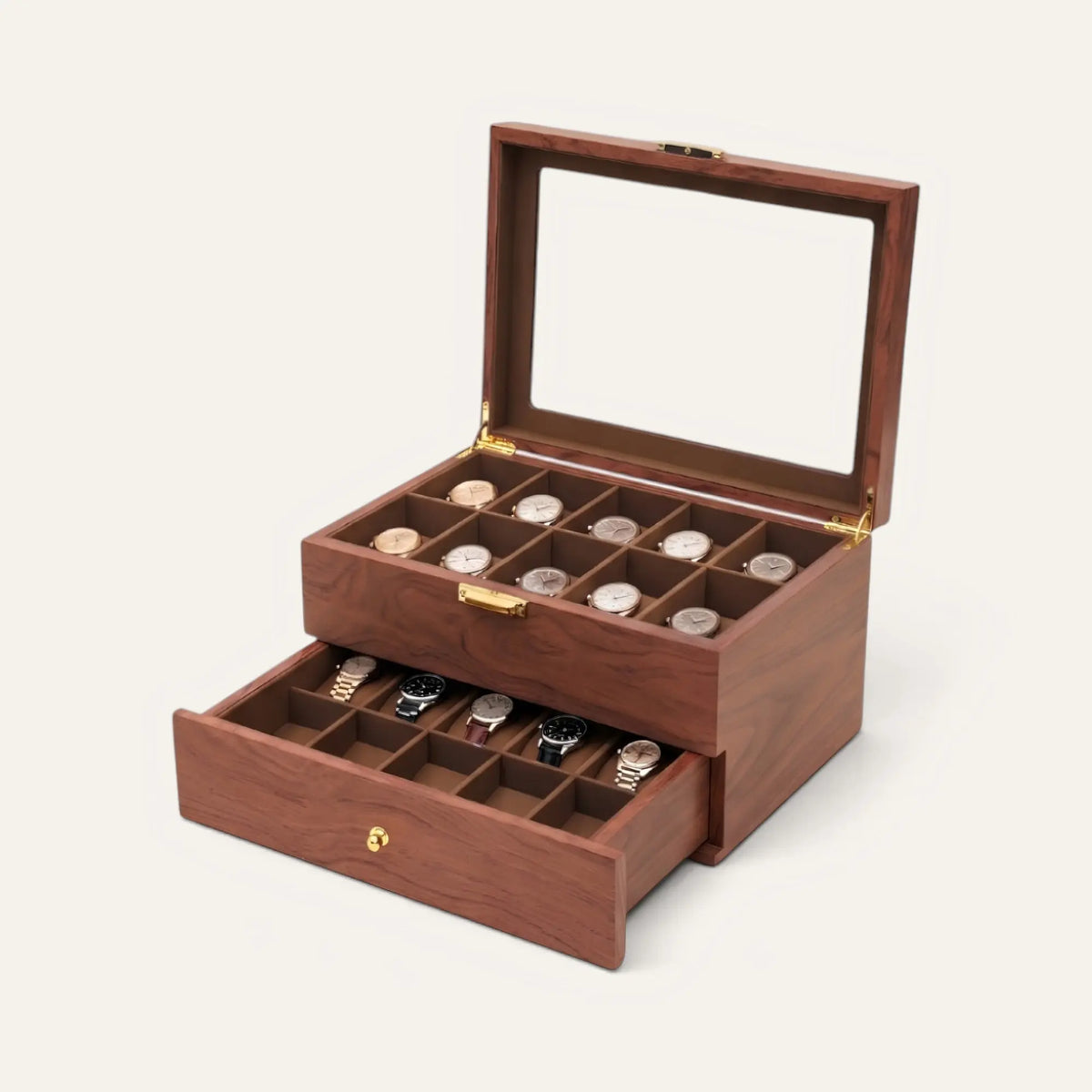 TRLIOR Coffret Bois Montres