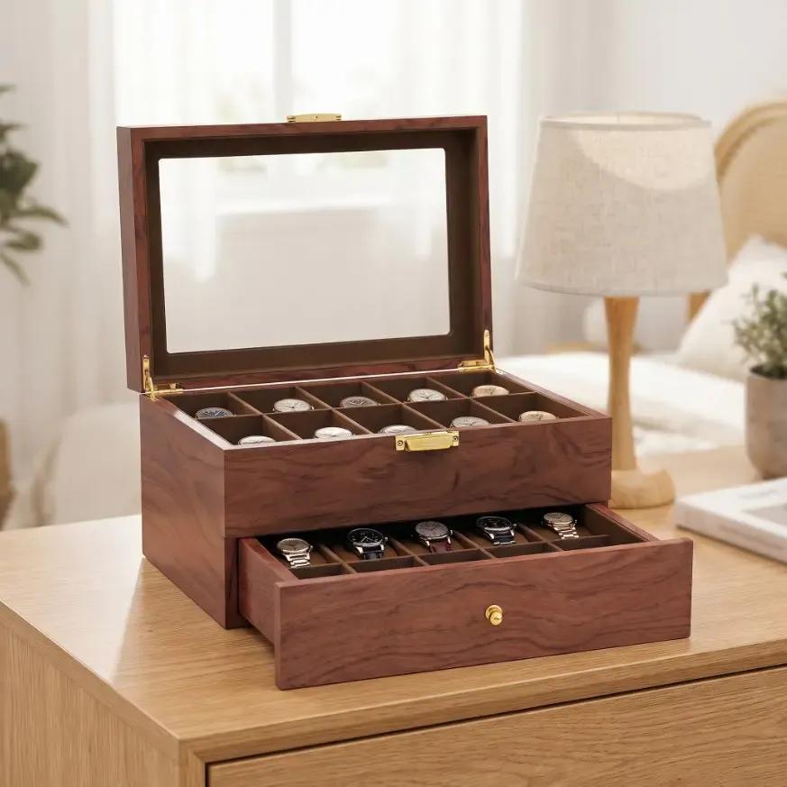 TRLIOR Coffret Bois Montres