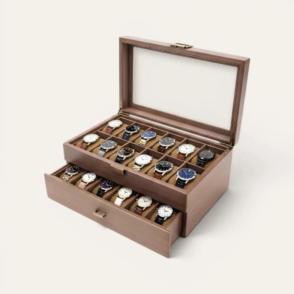 TRLIOR Coffret Montres Rangement