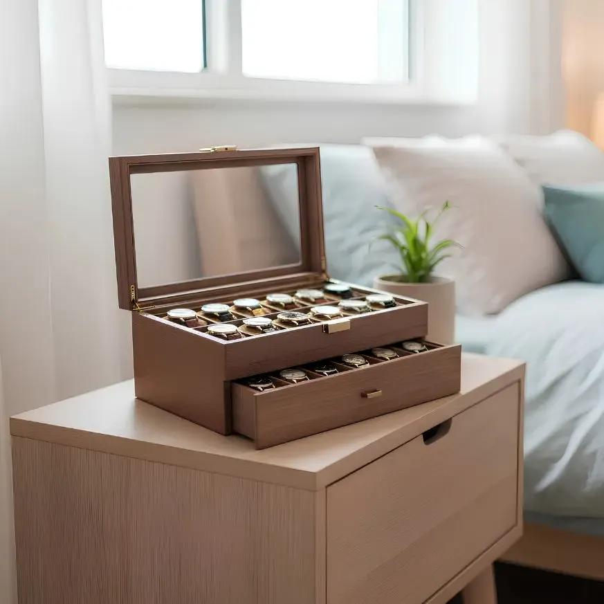 TRLIOR Coffret Montres Rangement