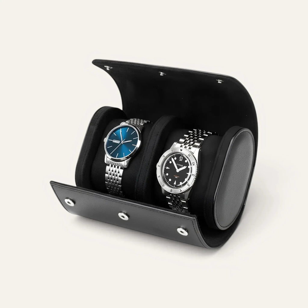 TRLIOR Étui 2 Montres en Cuir