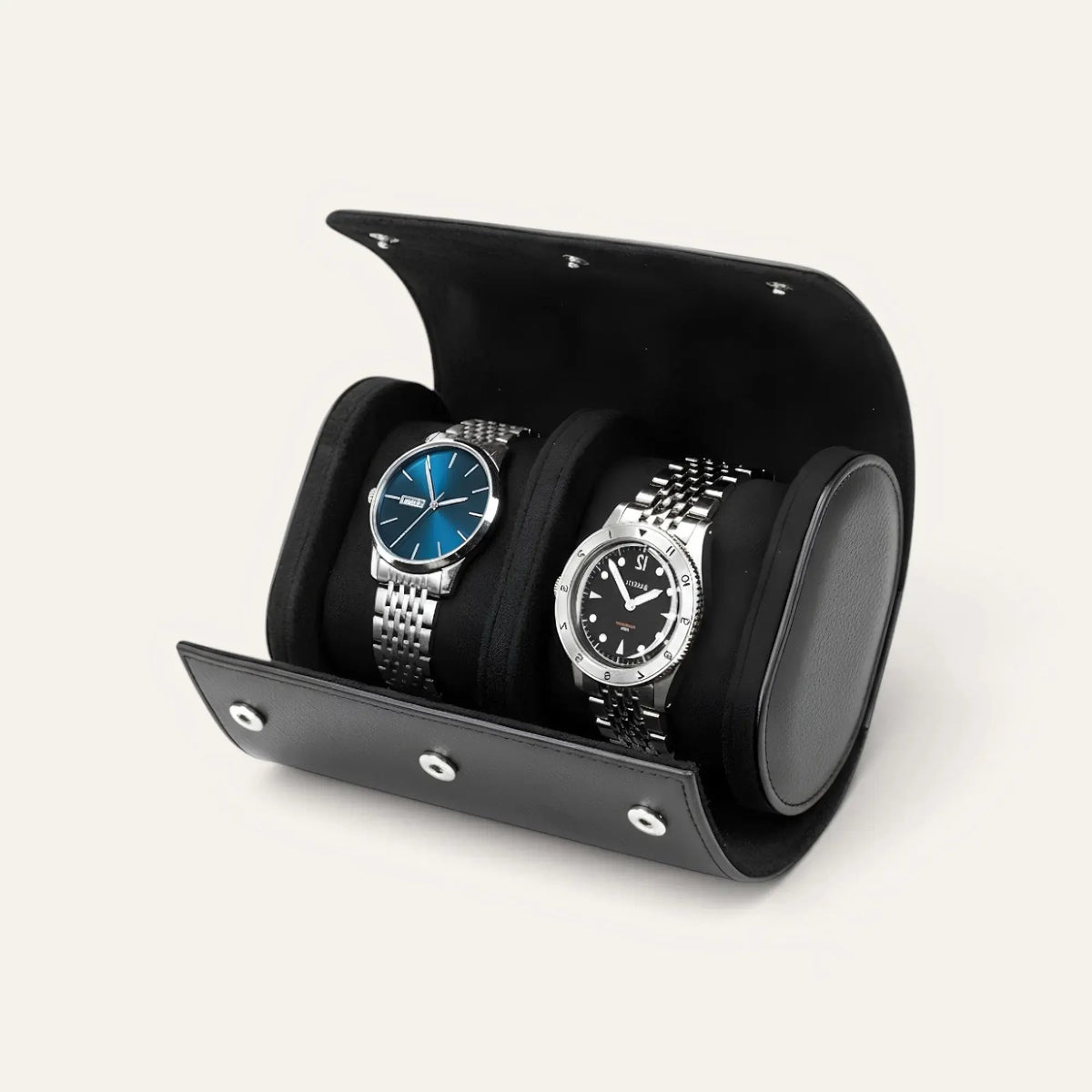 TRLIOR Étui 2 Montres en Cuir