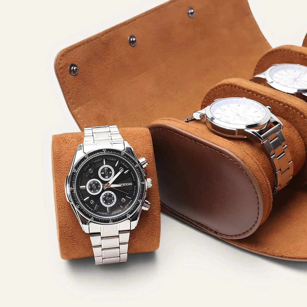 TRLIOR Étui 3 Montres en Cuir