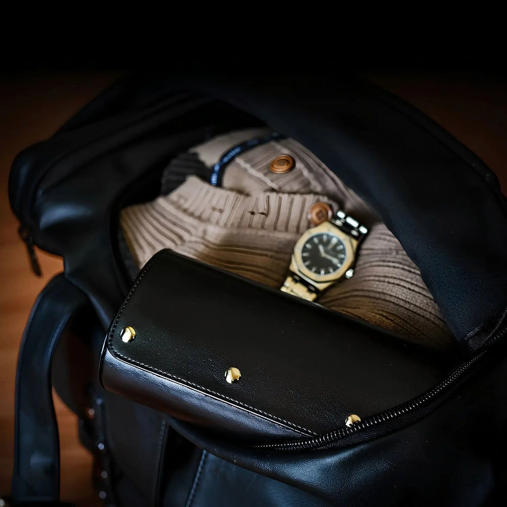 TRLIOR Étui Montres Cuir Homme