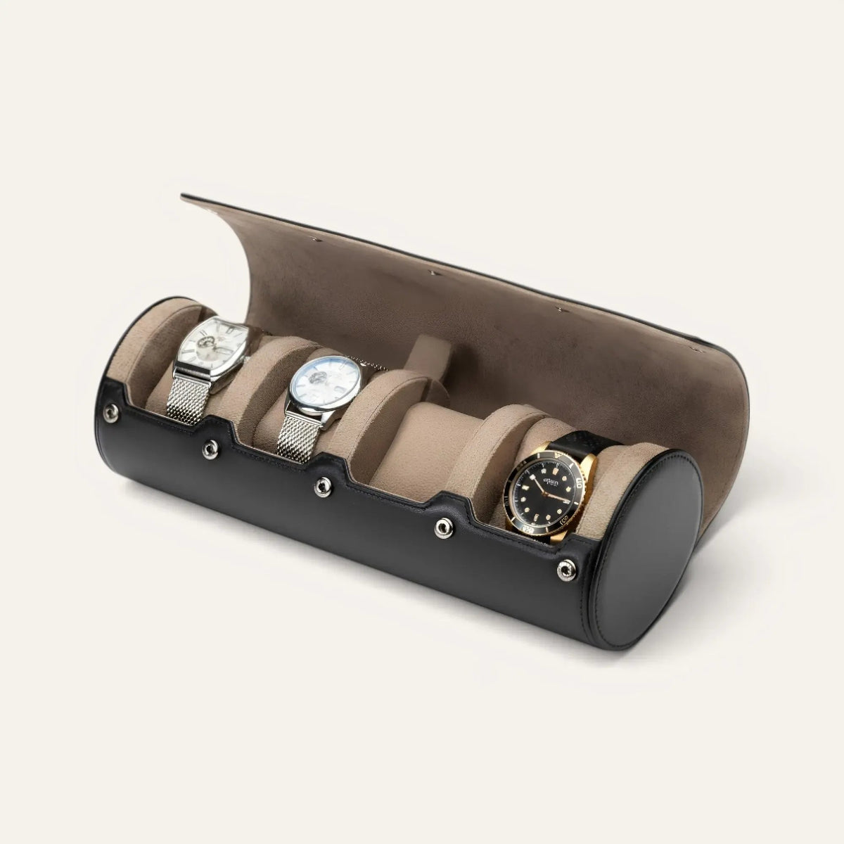 TRLIOR Étui Voyage Montres Cuir