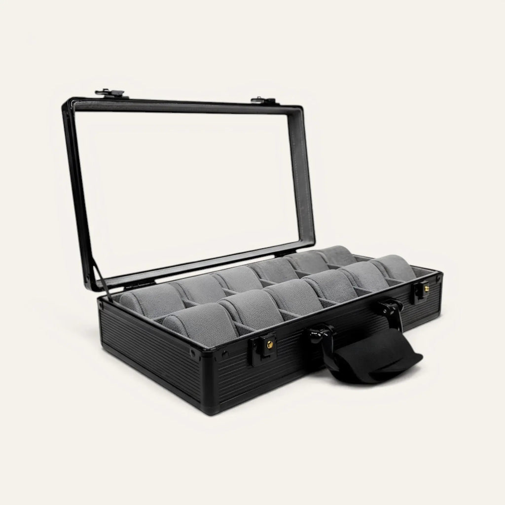 TRLIOR Mallette Aluminium pour Montres