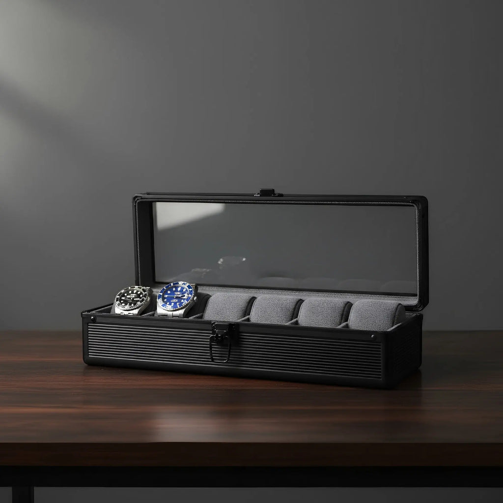TRLIOR Mallette Aluminium pour Montres