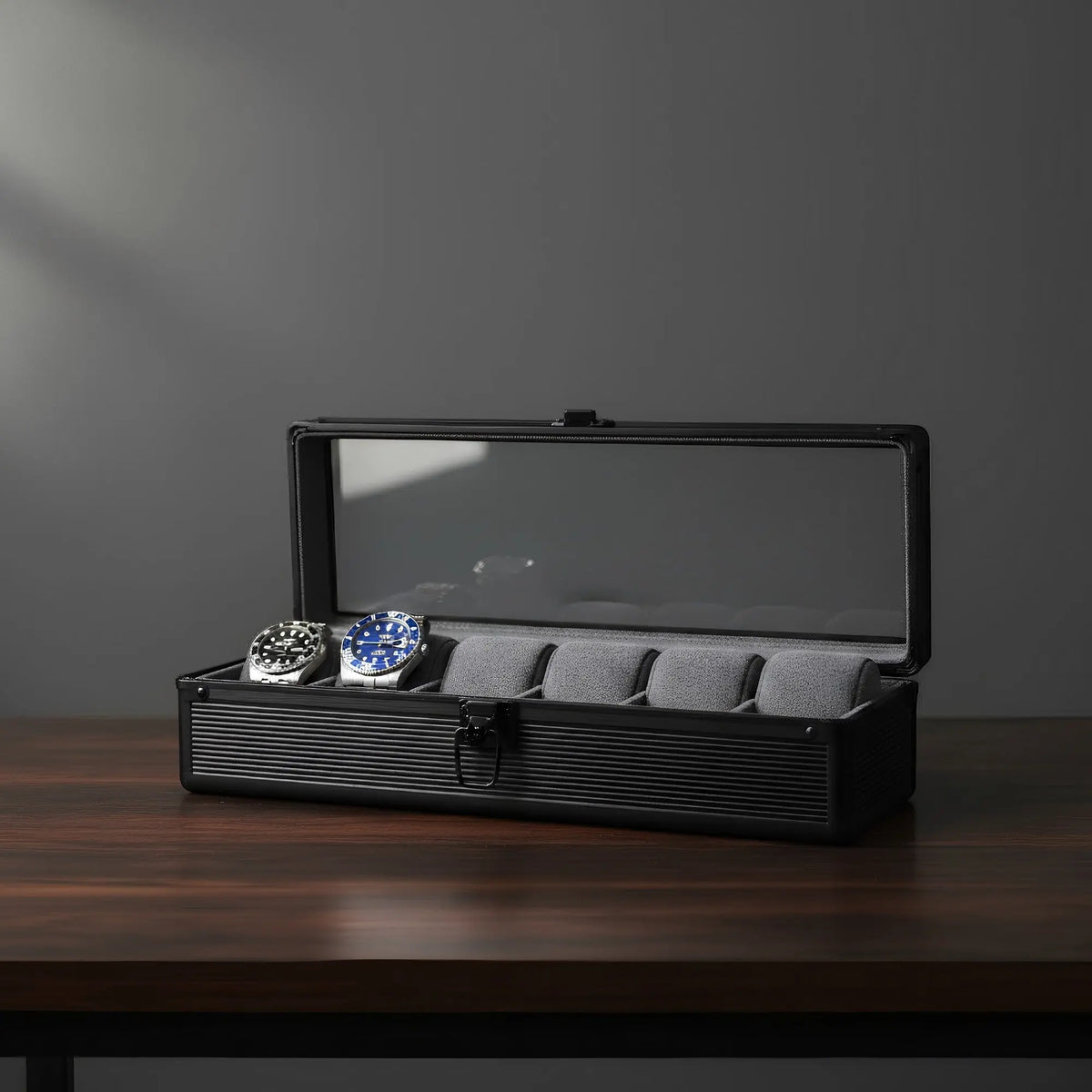 TRLIOR Mallette Aluminium pour Montres
