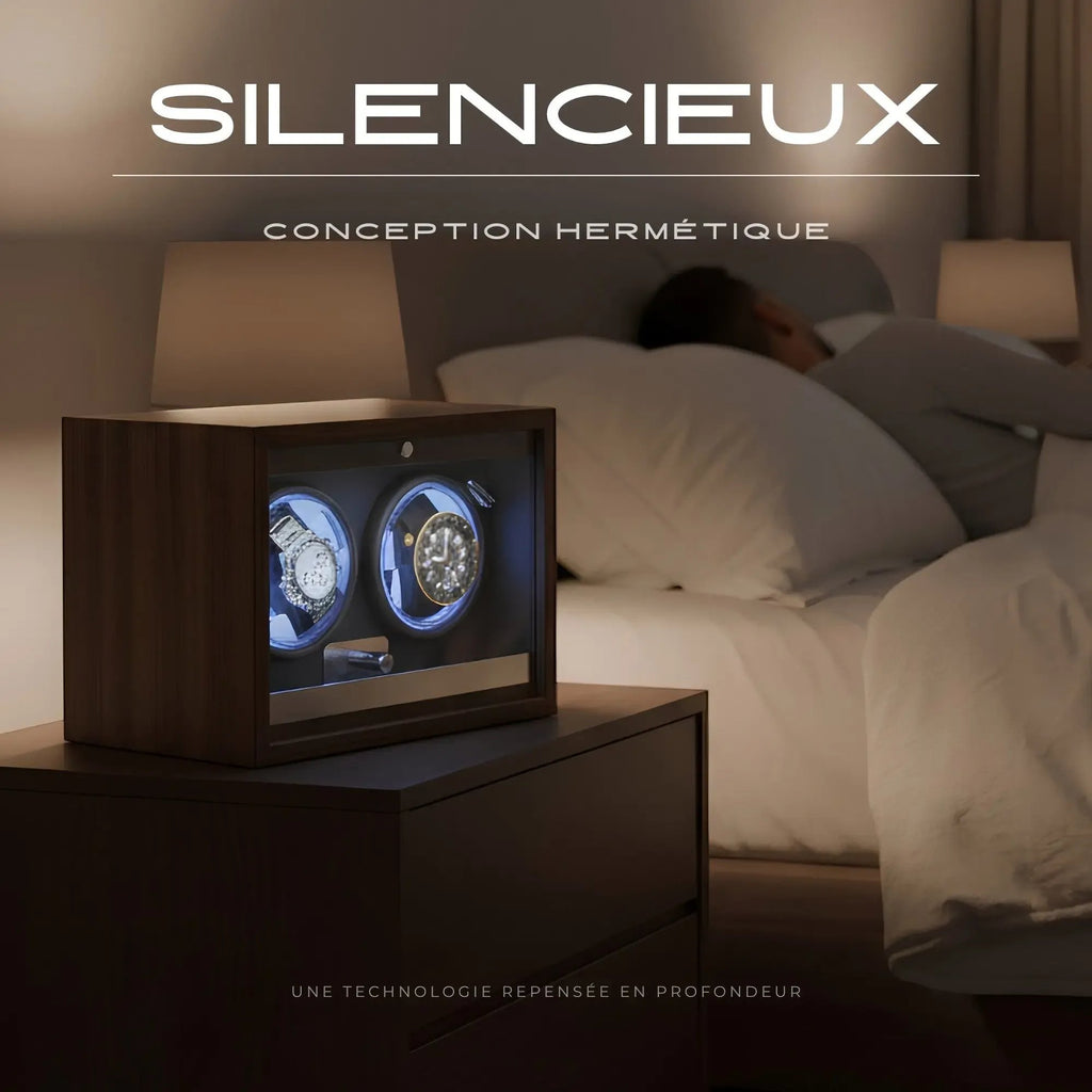 TRLIOR Remontoir Automatique 2 Montres