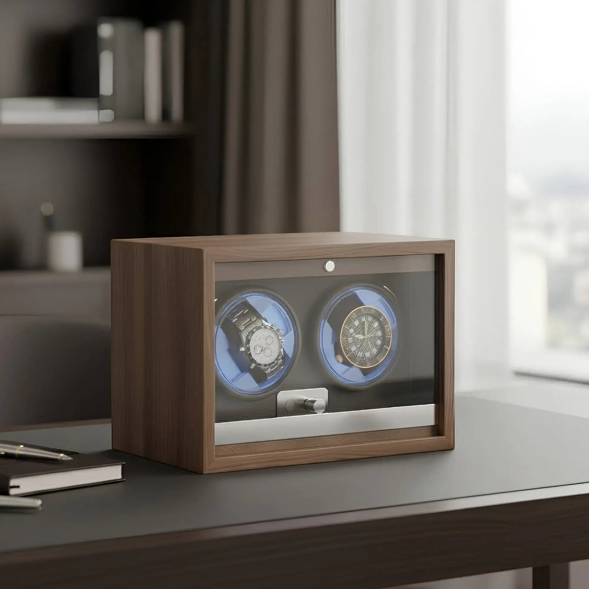 TRLIOR Remontoir Automatique 2 Montres