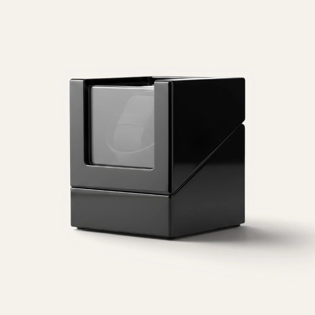 TRLIOR Remontoir Montre Noir Laqué