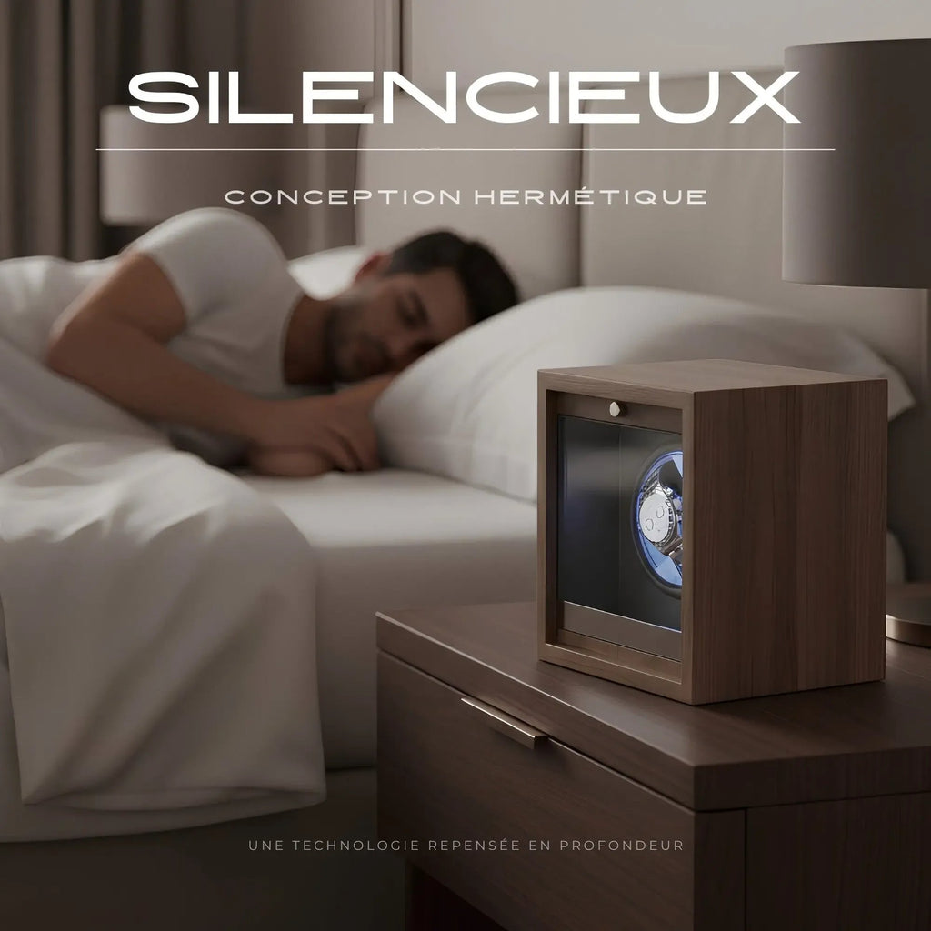 TRLIOR Remontoir Montres Automatique Bois