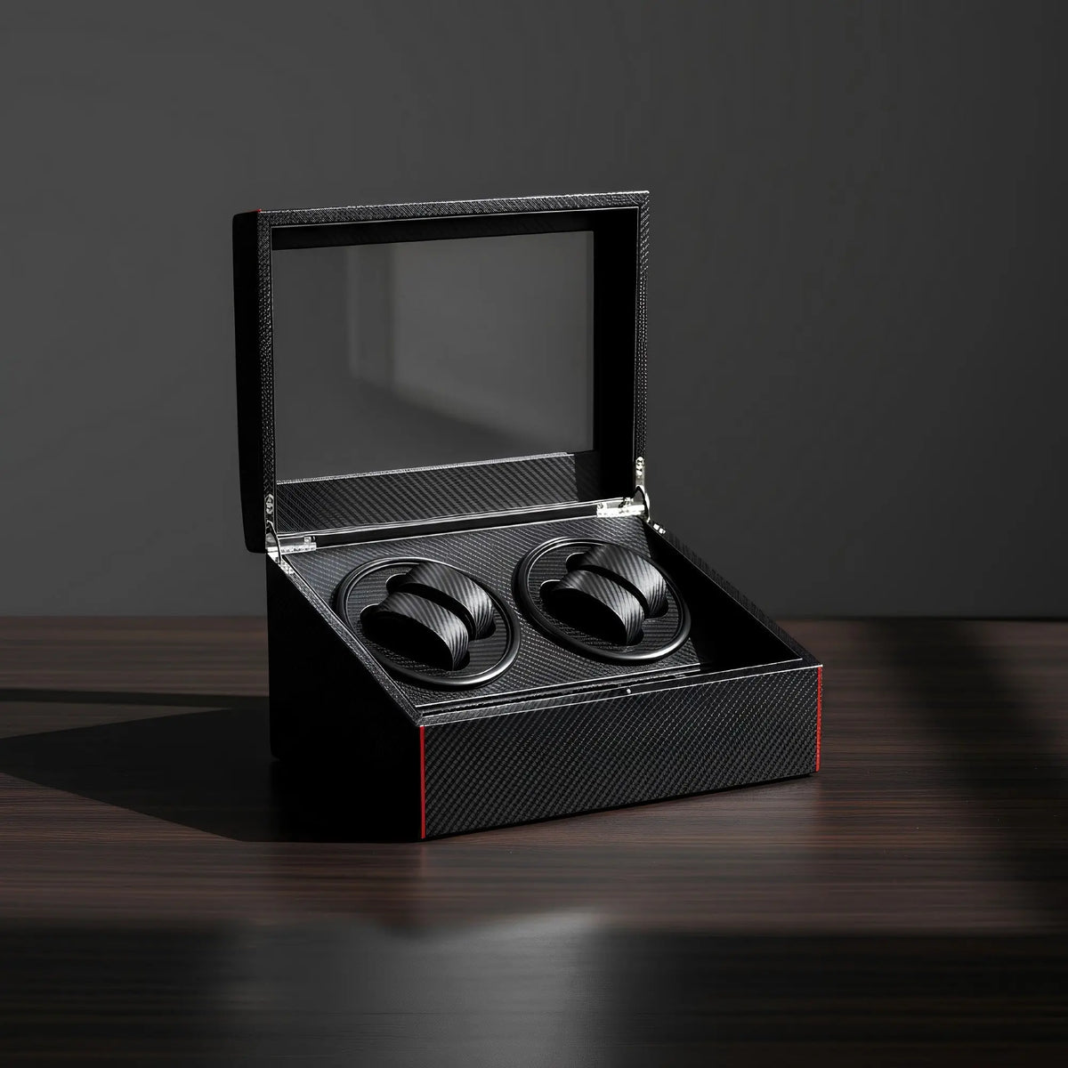 TRLIOR Remontoir Montres Fibre de Carbone