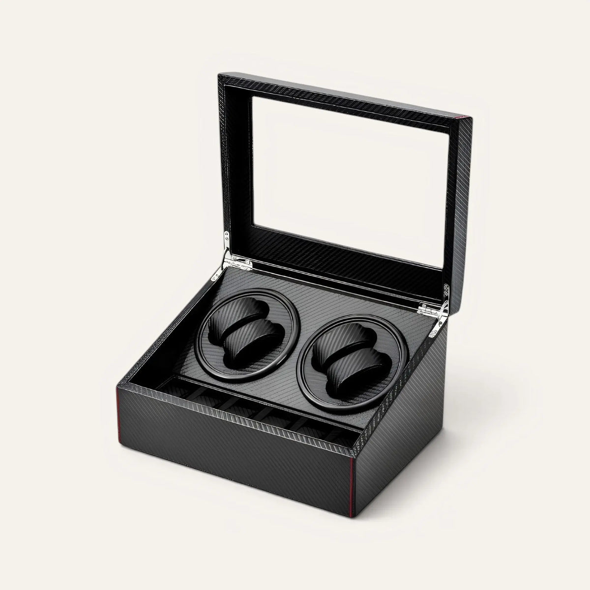 TRLIOR Remontoir Montres Fibre de Carbone