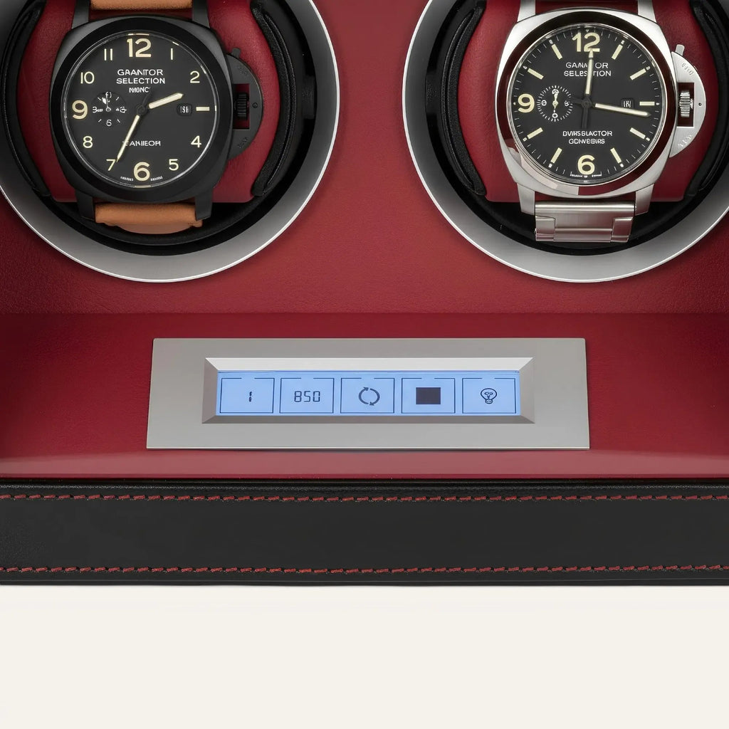 TRLIOR Remontoir Montres Rouge