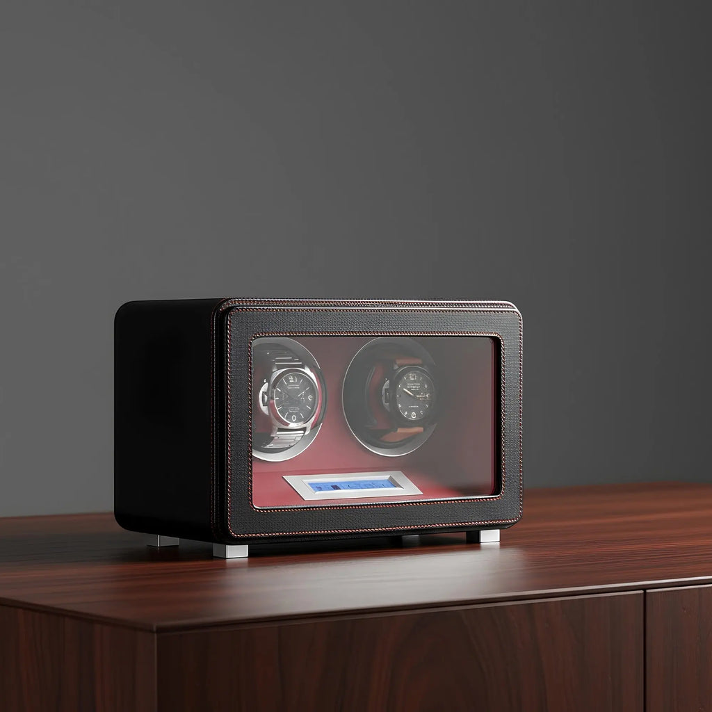 TRLIOR Remontoir Montres Rouge